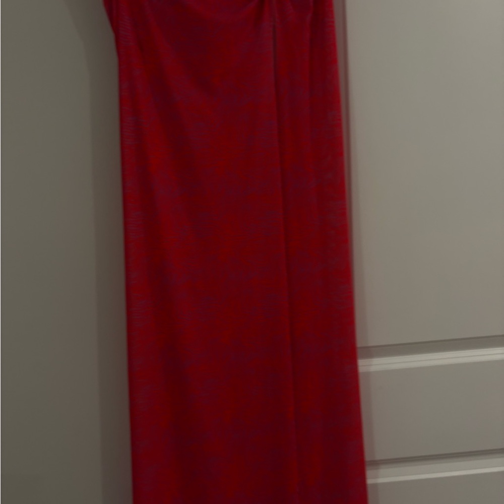 Elegant Red Skirt/Cover-up